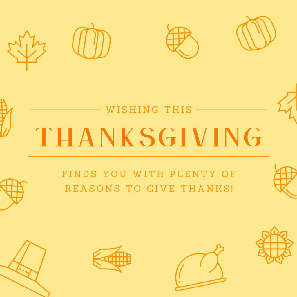 Happy Thanksgiving