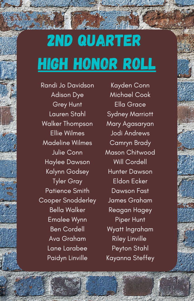 High Honor Roll