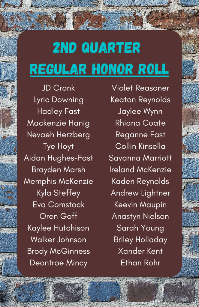 Regular Honor Roll